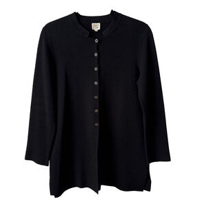 Margaret O'Leary Women’s 2 Whimsigoth Longline Soft Rayon Knit Cardigan Preppy